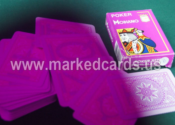 modiano cristallo marked deck